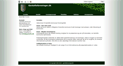 Desktop Screenshot of gentofteforeninger.dk